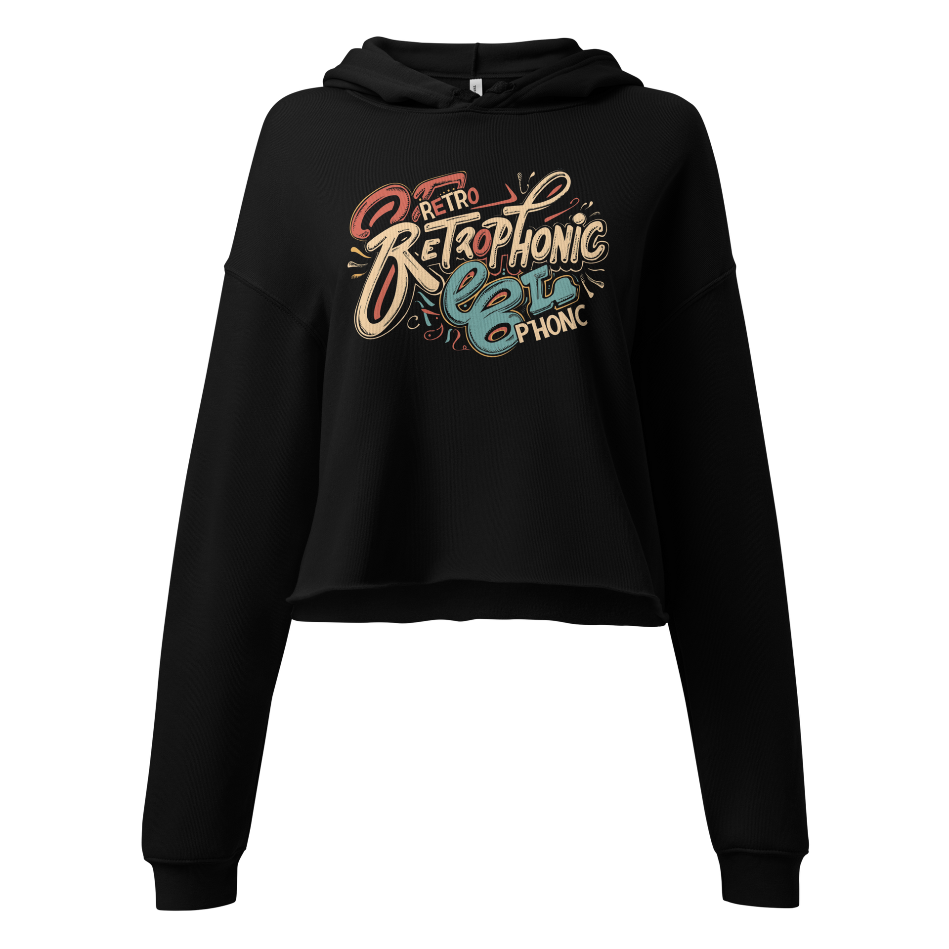 Blackstock | Retrophonic Retro Phonc Crop Hoodie